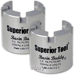 03825 Basin Buddy Faucet Nut Wrench-Wrench to Grab Metal, Pvc, Plastic, and Coup