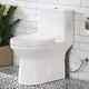 1- Piece Toilet 0.8 Gpf/1.28 Gpf High Efficiency Dual Flush Elongated Ada Height