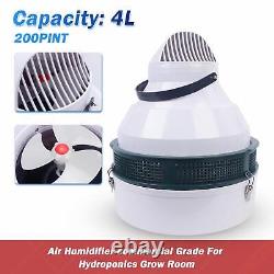 200 Pint Air Humidifier commercial Grade Fog Mist For Hydroponics Grow Room