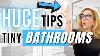 3 Designer Hacks For Teensy Tiny Bathrooms