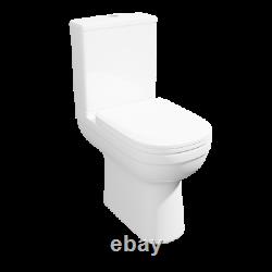 Addison Comfort Height Close Coupled Toilet with Soft Close Seat