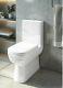 Addison Fully Back To Wall Toilet Close Coupled D Pan Quick Soft Close Seat Wc