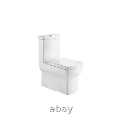 Ashford Rimless Close Coupled Toilet and Basin Suite
