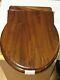 Boyes & Co Walnut Traditional Toilet Seat For Low Level Toilet Not Close Coupled
