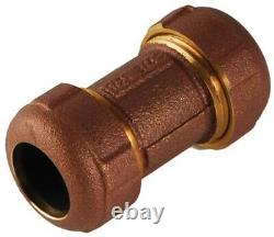 Brass G Coupling 1-1/2Copper x 1-1/4IPS