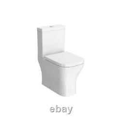 Close Coupled Rimless Fully Shrouded Toilet with Soft Close Seat Austin