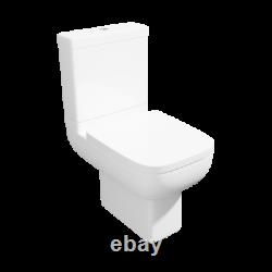 Close Coupled Toilet with Soft Close Seat Seren