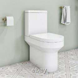 Close Coupled Toilet with Soft Close Wrap Seat Pendle