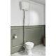 Close Coupled Traditional High Level Toilet With Soft Close Seat Park Royal