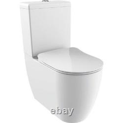 Creavit FE360 Back to wall close coupled Combined bidet toilet pan wc soft seat