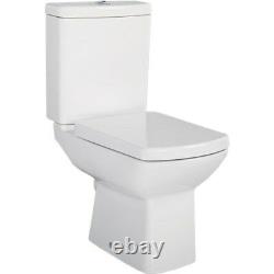 Creavit Lara Combined Bidet Square Pan WC P Trap Toilet close coupled P Trap sea
