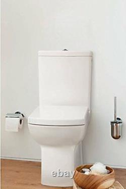 Creavit Lara Flush fully Back to Wall Pan WC Square Toilet close coupled 600mm