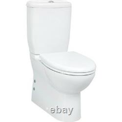 Creavit Sedef Close coupled Short projection Toilet WC pan seat cistern