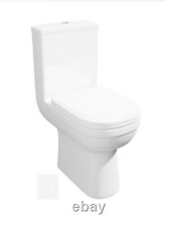 Doc M Comfort Raised Height Toilet WC Elderly Disabled Close Coupled Soft Close