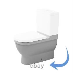 Duravit 0128090092 Starck 3 Dual Flush Two-Piece Floor Mounted Close Coupled