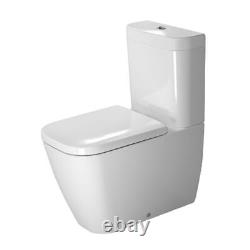 Duravit 2134090092 Happy D. 2 Floor-Mounted Close Coupled Elongated Toilet