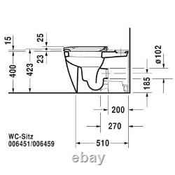 Duravit 2134090092 Happy D. 2 Floor-Mounted Close Coupled Elongated Toilet