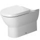 Duravit 213809-dual Darling New Elongated Toilet Bowl Only - White