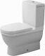 Duravit Starck 3 Close-coupled Toilet Bowl Dual Flush White