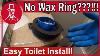 Fluidmaster Toilet Seal Install And Review