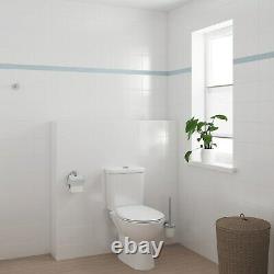 GRADE A1 Close Coupled Rimless Toilet with Soft Close Seat Grohe Bau