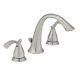 Glacier Bay Edgewood 8 In. Widespread 2-handle Bathroom Faucet, Brushed Nickel