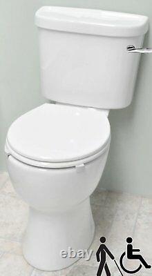 ICare Disabled Doc M Close Coupled Toilet Comfort Height Pan Lever Cistern Seat
