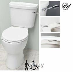 ICare Disabled Doc M Close Coupled Toilet Comfort Height Pan Lever Cistern Seat