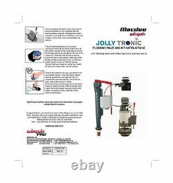 Jollytronic Wirquin No Touch 100% Hygienic Hands Free Infrared Close Coupled