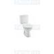 Kartell White Ceramic Toilet Close Coupled Bathroom Cistern Pan Soft Close Seat