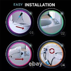 Keliss B01 Electronic Smart Bidet Toilet Seat with Remote Control, Massage