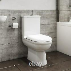 Micro Close Coupled Short Projection Toilet and Seat
