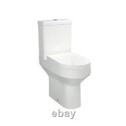 Pendle Comfort Height Coupled Toilet with Soft Close Wrap Seat