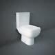 Rak Ceramics Series 600 Close Coupled Toilet Soft Close Seat Full Access White
