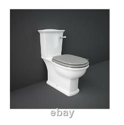 RAK Washington Close Coupled Toilet Pan WC Soft Seat Lever cistern P Trap
