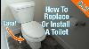 Replace A Toilet Complete Step By Step Guide