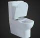 Rico Luxurious Close Coupled Toilet Wc Soft Closing Seat Cistern Modern Improved
