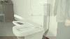 Round Bathroom Toilet Close Coupled Modern Wc Soft Close Seat Dual Flush