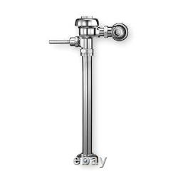 SLOAN REGAL 116-1.6 XL Exposed, Manual Flush Valve, Top Spud 2VEC9