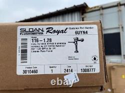 SLOAN Royal 116-1.28 Exposed, Manual Flush Valve, Top Spud