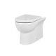 Saneux Austen Coupled Wc Toilet Ceramic Pan White- Pan Only No Cistern