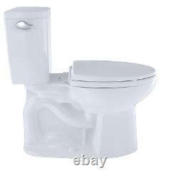 TOTO CST244EF#01 Entrada Two-Piece Elongated 1.28 GPF Universal Height Toilet