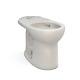 Toto Drake Round Tornado Flush Toilet Bowl With Cefiontect, Sedona Beige