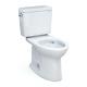Toto Drake Two-piece Elongated 1.6 Gpf Tornado Flush Toilet With Cefiontect