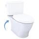 Toto Nexus Elongated Toilet Bowl, Universal Height, Less Seat And Tank