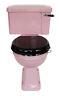 Trtc Art Deco Pink Close Coupled Toilet Traditional New