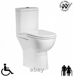 Tavistock Micra Comfort Height Elderly Disabled Docm Close Coupled Toilet Wc Pan