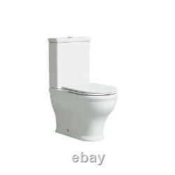 Toilet Seat Easy Flush Tavistock Fully Enclosed Coupled WC Set Valve Heavy Duty