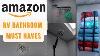 Top Amazon Rv Bathroom Must Haves Amazon Products Full Time Rv Living Rv Life Rv Must Haves