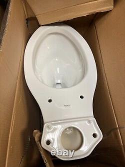 Toto C244EF#01 Entrada Close Coupled Elongated Toilet Bowl Cotton White